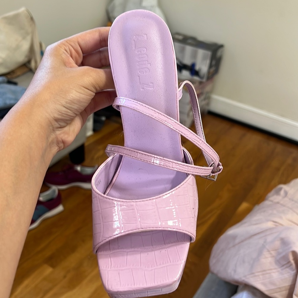 Z Code Purple Platform Heel - image 1